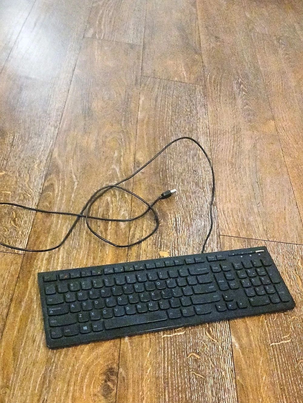 Lenovo KB4721 Wired USB Keyboard Black